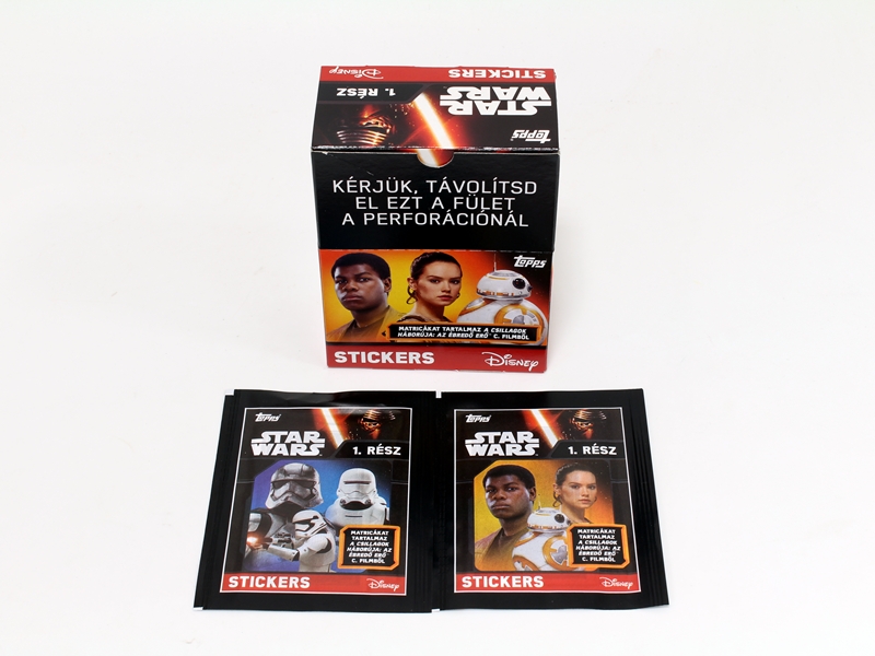 STAR WARS The Force Awakens matrica 1. rész, 150 Ft