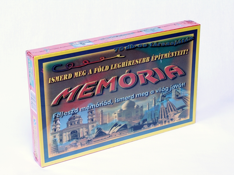 Memória híres épületek társasjáték, 1.299 Ft