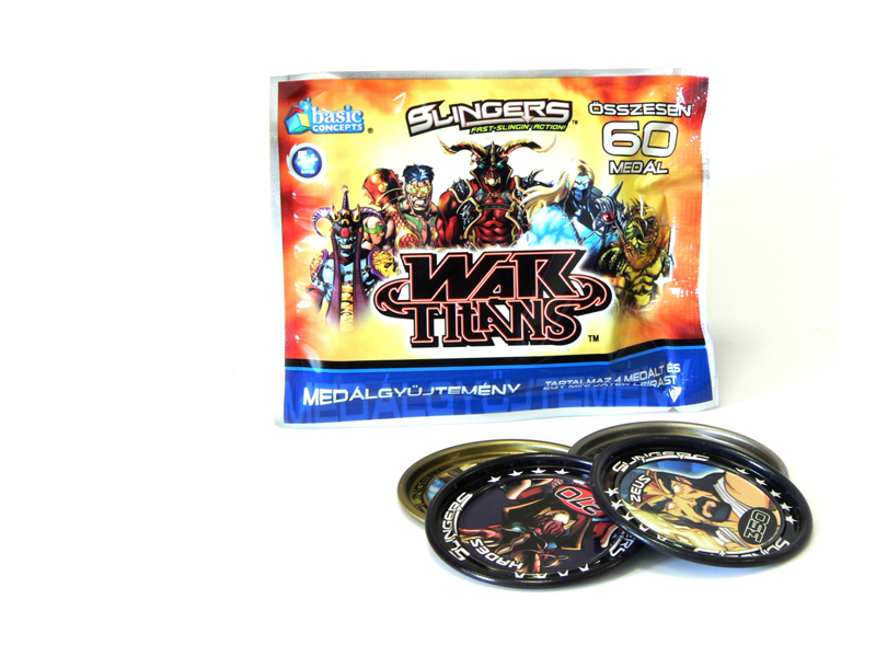Slingers medál gyűjtemény, 290 Ft