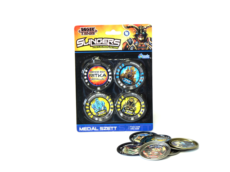 Slingers medál szett, 590 Ft