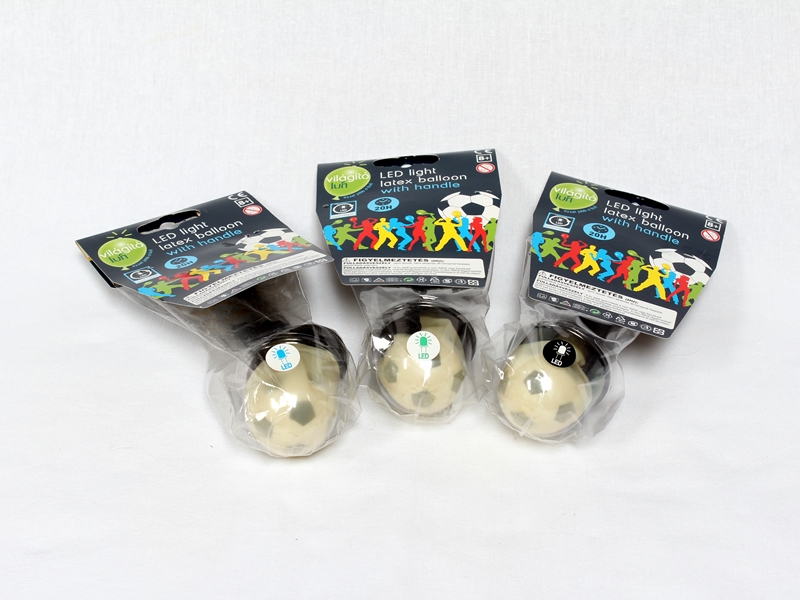 Világító Samba lufi focilabdával, 999 Ft