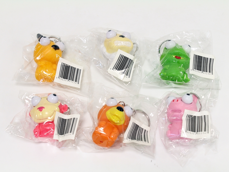 Szemkiugrós kulcstartó, 199 Ft